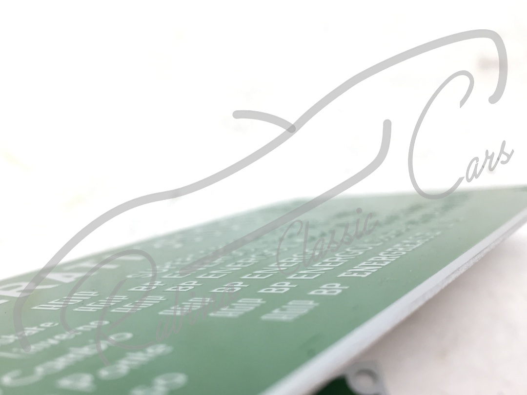 Targhetta numero telaio / vano motore - immagine 5